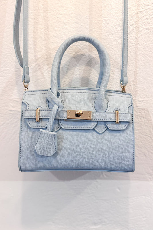Sac à main bleu ciel